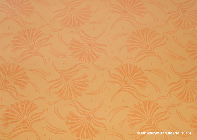 pattern No. 1618 - scattered pattern-leaf-50s